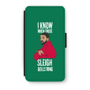 Sleigh Bells Ring: iPhone X Flip Hoesje