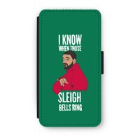 Sleigh Bells Ring: iPhone X Flip Hoesje - thumbnail