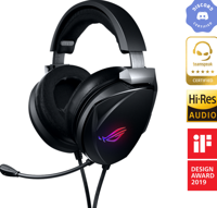 ROG Theta 7.1 - Koptelefoon - over oor - met bekabeling - USB-C- zwart