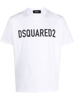 DSQUARED2 t-shirt en coton à logo imprimé - Blanc - thumbnail