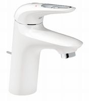 Grohe Eurostyle New M-size Wastafelkraan Met Waste Moonwhite - thumbnail