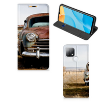 OPPO A15 Stand Case Vintage Auto