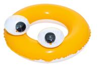Bestway zwemband Big Eyes junior 53 cm vinyl geel