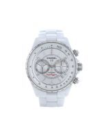 CHANEL Pre-Owned montre J12 Chronographe 41 mm pre-owned (années 2010) - Blanc