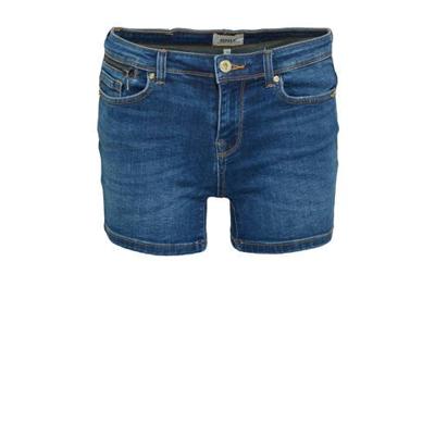 ONLY slim fit jeans short ONLISA medium blue denim