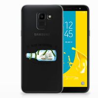 Samsung Galaxy J6 2018 Telefoonhoesje met Naam Boho Bottle