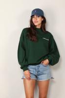 Ralph Lauren sweater Groen maat S Katoen logo cn flc-long sleeve-northwest pine - thumbnail