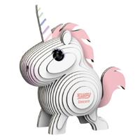 Eugy Maak Je Eigen Unicorn Junior 8 X 7,1 Cm Karton Wit/roze