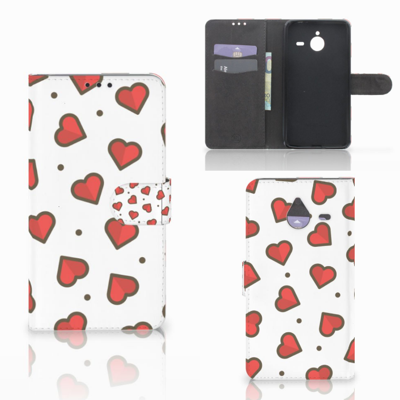 Microsoft Lumia 640 XL Telefoon Hoesje Hearts