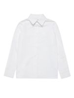 DSQUARED2 KIDS chemise en coton à logo imprimé - Blanc - thumbnail