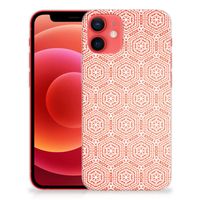 iPhone 12 Mini TPU bumper Pattern Orange - thumbnail