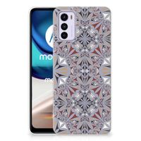 Motorola Moto G42 TPU Siliconen Hoesje Flower Tiles