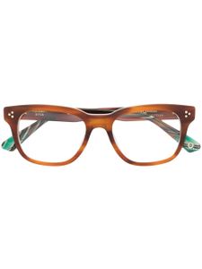 Etnia Barcelona lunettes de vue Cugat à monture carrée - Marron