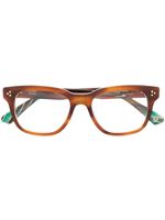 Etnia Barcelona lunettes de vue Cugat à monture carrée - Marron - thumbnail