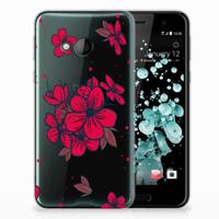 HTC U Play TPU Case Blossom Red