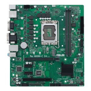 Asus PRO H610M-C D4-CSM Moederbord Socket Intel 1700 Vormfactor Micro-ATX Moederbord chipset Intel® H610