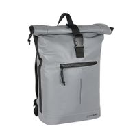 New Rebels Reflect New York Zilver 21L Rolltop Rugzak Waterafstotend Laptop 15.6" - thumbnail