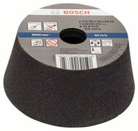 Bosch Accessoires Schuurkom, conisch - metaal/gietijzer 90 mm, 110 mm, 55 mm, 36 1st - 1608600233 - thumbnail