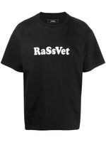 RASSVET t-shirt ample à logo imprimé - Noir - thumbnail