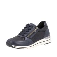 Remonte R6700 Sneakers voor dames, blauw, 38 EU