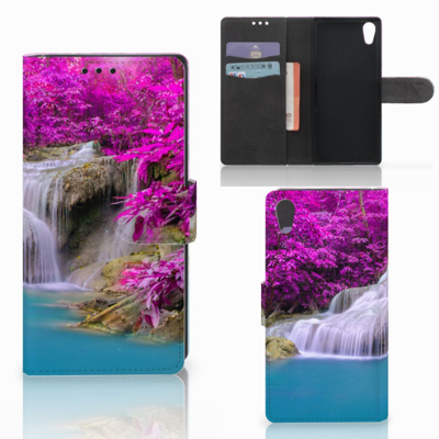 Sony Xperia XA1 Flip Cover Waterval Sony Xperia XA1 Flip Cover Waterval