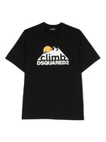 DSQUARED2 KIDS t-shirt à imprimé graphique - Noir