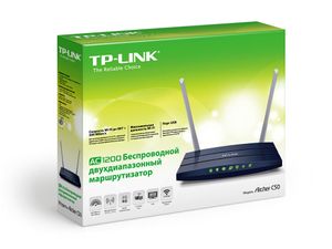 TP-LINK Archer C50 draadloze router Fast Ethernet Dual-band (2.4 GHz / 5 GHz) Zwart