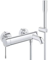 Grohe Essence New badkraan met doucheset Chroom