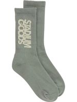 STADIUM GOODS® chaussettes à logo intarsia - Vert