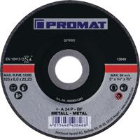Promat/Tecwerk Afbraamschijf | D115xS6mm | gebogen staal | gat 22,23 mm - 4000841320