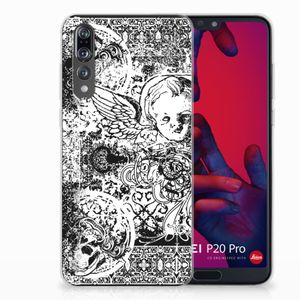 Silicone Back Case Huawei P20 Pro Skulls Angel