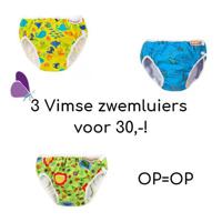 3 Vimse zwemluiers voor 30,-