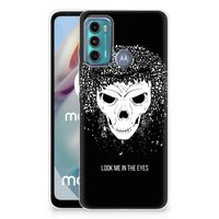 Silicone Back Case Motorola Moto G60 Skull Hair