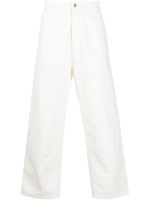 Carhartt WIP pantalon à empiècements contrastants - Blanc