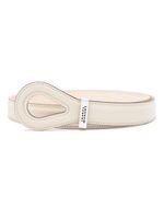 ISABEL MARANT ceinture Brindi en cuir - Blanc