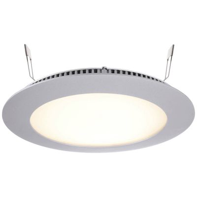 Deko Light 565089 LED Panel 12 LED-inbouwlamp Energielabel: G (A - G) LED LED vast ingebouwd 9 W Parelgrijs (RAL 9022)