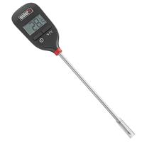 Weber Afleesbare Thermometer | Digitale Thermometer & Sonde | Vleesthermometer | Snelle En Exacte Sonde Met Beveiligingskapje Voor De Naald - Zwart (6750)