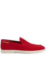 Giuseppe Zanotti mocassins The Maui en daim - Rouge