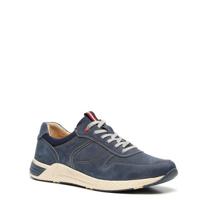 Scapino Van Beers leren sneakers blauw