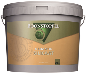 boonstoppel garantie silicaat wit 10 ltr