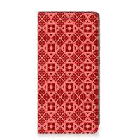 Samsung Galaxy A52 Hoesje met Magneet Batik Rood