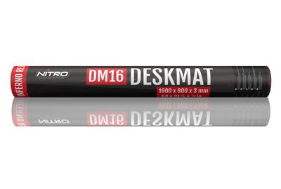 Nitro Concepts DM16 Gaming muismat Zwart, Rood