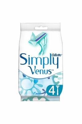 Gillette Gillette Simply Venus Wegwerpscheermes - 4 Stuks Gillette Gillette Simply Venus Wegwerpscheermes - 4 Stuks