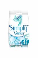 Gillette Gillette Simply Venus Wegwerpscheermes - 4 Stuks
