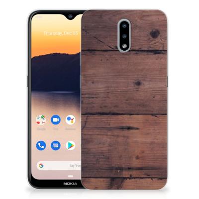 Nokia 2.3 Bumper Hoesje Old Wood