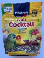 VITAKRAFT PARKIET/AGAPORNIS FRUIT COCKTAIL DELICACY FRUITS/NUTS 250 GR