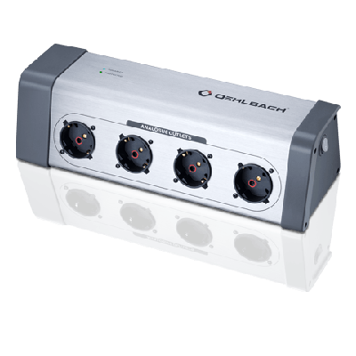 Oehlbach: XXL Power Socket 908 Stekkerdoos - Grijs