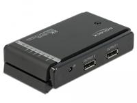 DeLOCK DeLOCK DisplayPort Switch 2x 2 Displayport in naar 1x 2 D