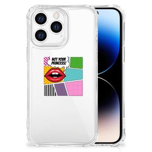 iPhone 14 Pro Anti Shock Bumper Case Popart Princess