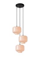 Lucide MEDINE - Hanglamp - Ø 46 cm - 3xE27 - Opaal